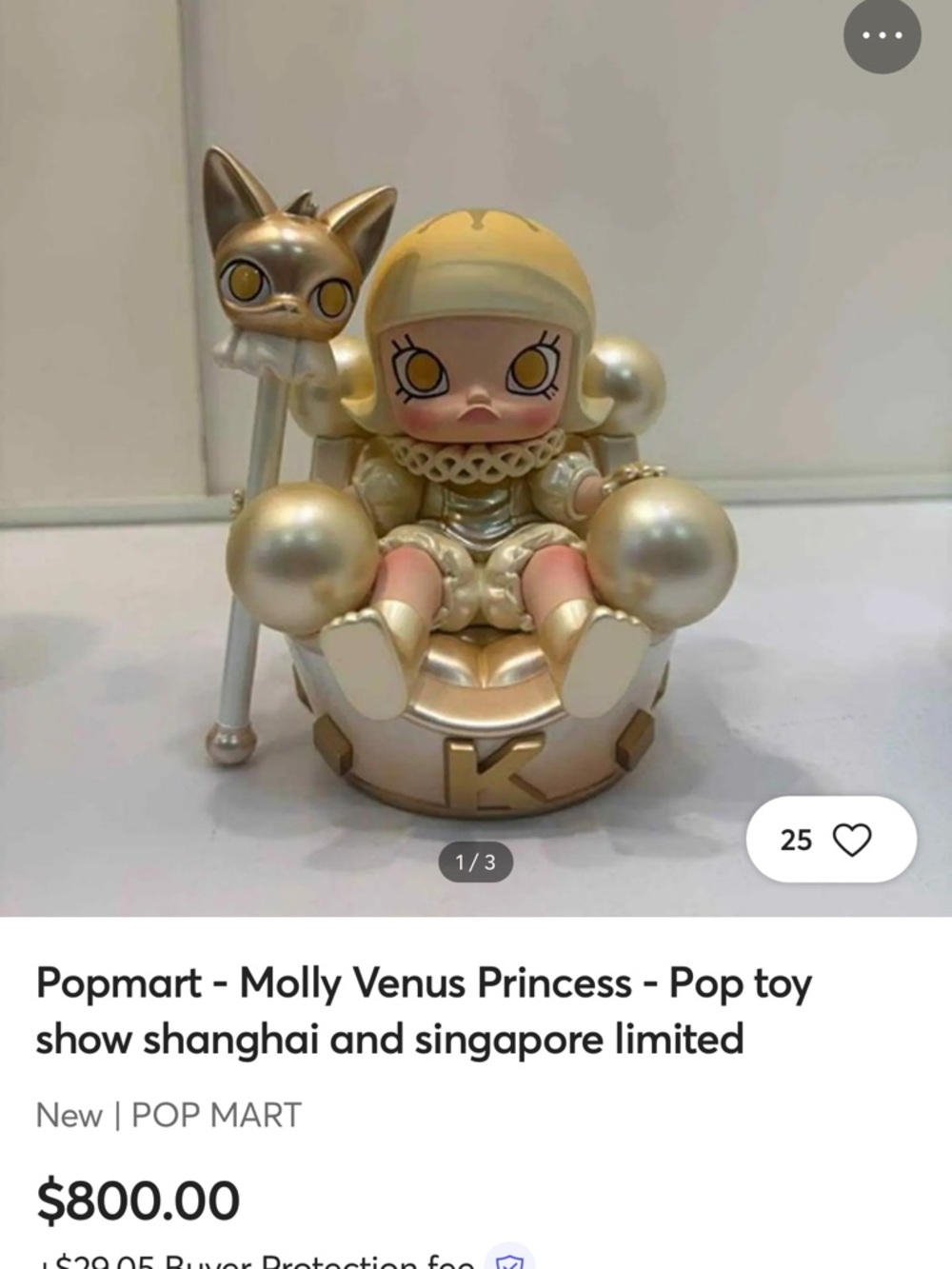 PTS EXCLUSIVE MOLLY Venus Princess 2025 highly Collectible  Only 499 units.